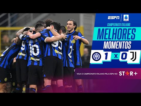 Gols e lances de Internazionale x Juventus