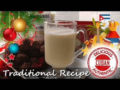 Crema de Vie | Cuban Holiday Drink Recipe (aka Ponche de Creme, Coquito, or Eggnog)