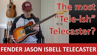 Video thumbnail for Fender Jason Isbell Custom Telecaster - Demo and Review by davlav Music