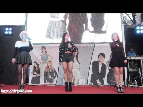 [직캠] 141115 벨로체Veloce - 경고 (HR) [홍대] by drighk