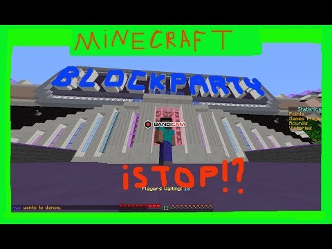 MINECRAFT'TA İSTOP OYNAMAK - Block Party