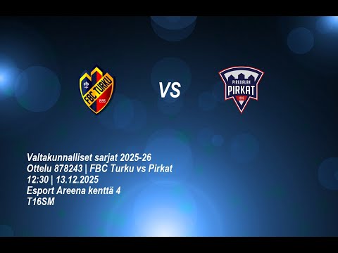 T16 SM FBC Turku vs Pirkat