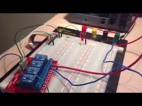 Commodore 64 User Port to solenoid