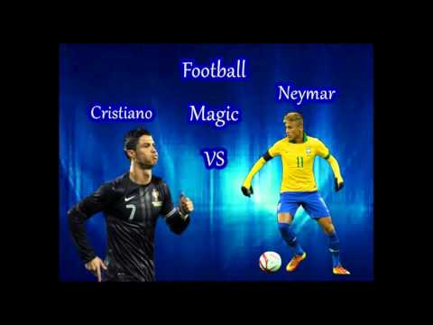 Duelo de Craques - Cristiano vs Neymar - Passes, Dribles e Gols!