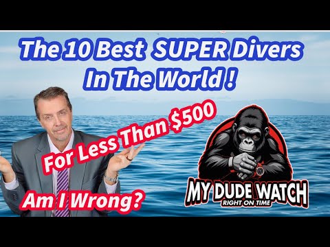 Top 10 Coolest Dive Watches for Less Than $500!