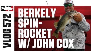 Big Topwater Bass on the Berkley Spin Rocket w/Cox