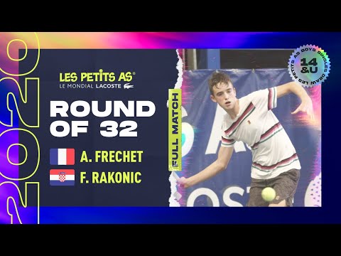 Les Petits As 2020 | Boys Round of 32 | Axel Frechet vs. Fran Rakonic