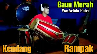 Download lagu GAUN MERAH Voc. Arlida Putri COVER Kendang Rampak mp3