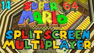 Super Mario 64 Splitscreen Multiplayer 120 Stars - Part 14
