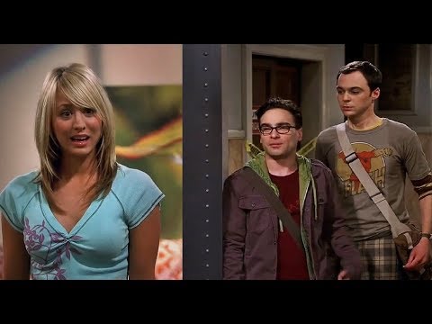 SHELDON y LEONARD conocen a PENNY - TBBT (T01E01) (LATINO)