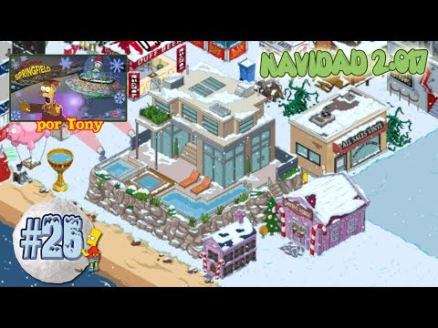 Los Simpson Springfield "Navidad'17: Cap. 25 - La casa de Santa Claus" por Tony