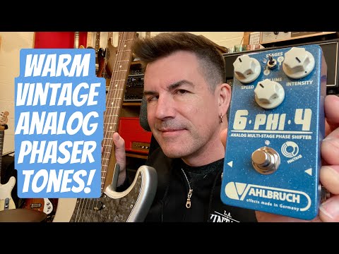 Vahlbruch "6-PHI-4" analog multi stage phaser pedal,  MagTraB switching, NEW! made in Germany image 2