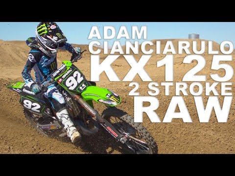 Adam Cianciarulo KX125 2 Stroke RAW - Motocros Action Magazine