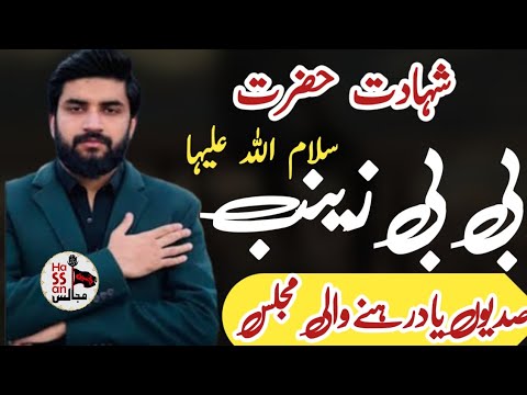 Shahadat Hazrat bibi Zainab sa || Zakir Syed Farrukh Abbas Shah @hassan_majalis
