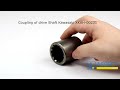 text_video Cuplaj al arborelui de acționare Kawasaki XKAH-00231