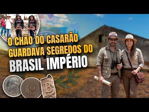 The mansion's treasure hunt: coins and items over 200 years old.