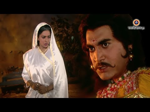 श्री कृष्ण भाग 181 - महाभारत का युद्ध | कुंती ने बताई कर्ण के जनम की सच्चाई । रामानंद सागर कृत