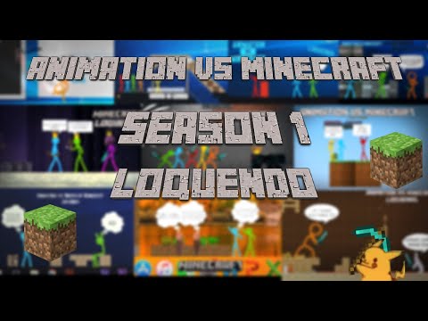 Animation vs. Minecraft Shorts Season 1 - All Episodes (1-14) Parodia Loquendo