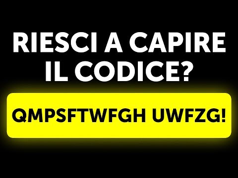 Se Riesci A Risolvere Questo Enigma Potrai Diventare Un Agente Segreto