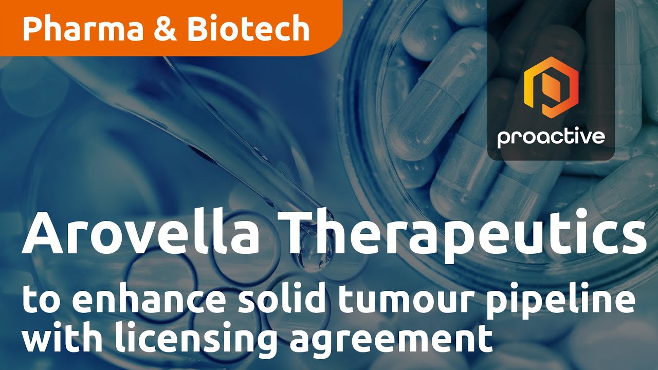 Arovella Therapeutics to enhance solid tumour pipeline with exclusive licensing agreement