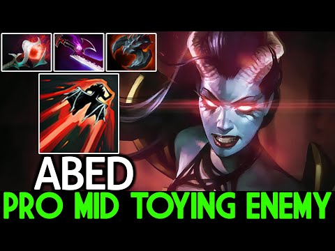 ABED [Queen of Pain] Pro Mid Toying Enemy Absolutely Crazy Plays Dota 2