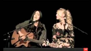 Megan &amp; Liz- &quot;In The Shadows Tonight&quot; LIVE On Stageit October 15th 2013