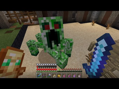 Mutant Creatures Battle Arena MOD in Minecraft