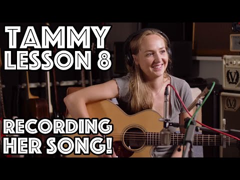 Tammy Guitar Lesson 8 - Song Recording Session! JustinGuitar Lesson Tutorial