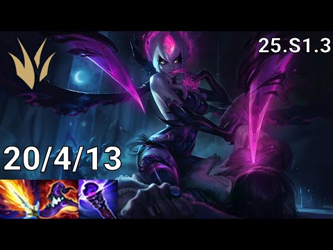 Evelynn Jungle vs Graves - EUW diamond | Patch 25.S1.3