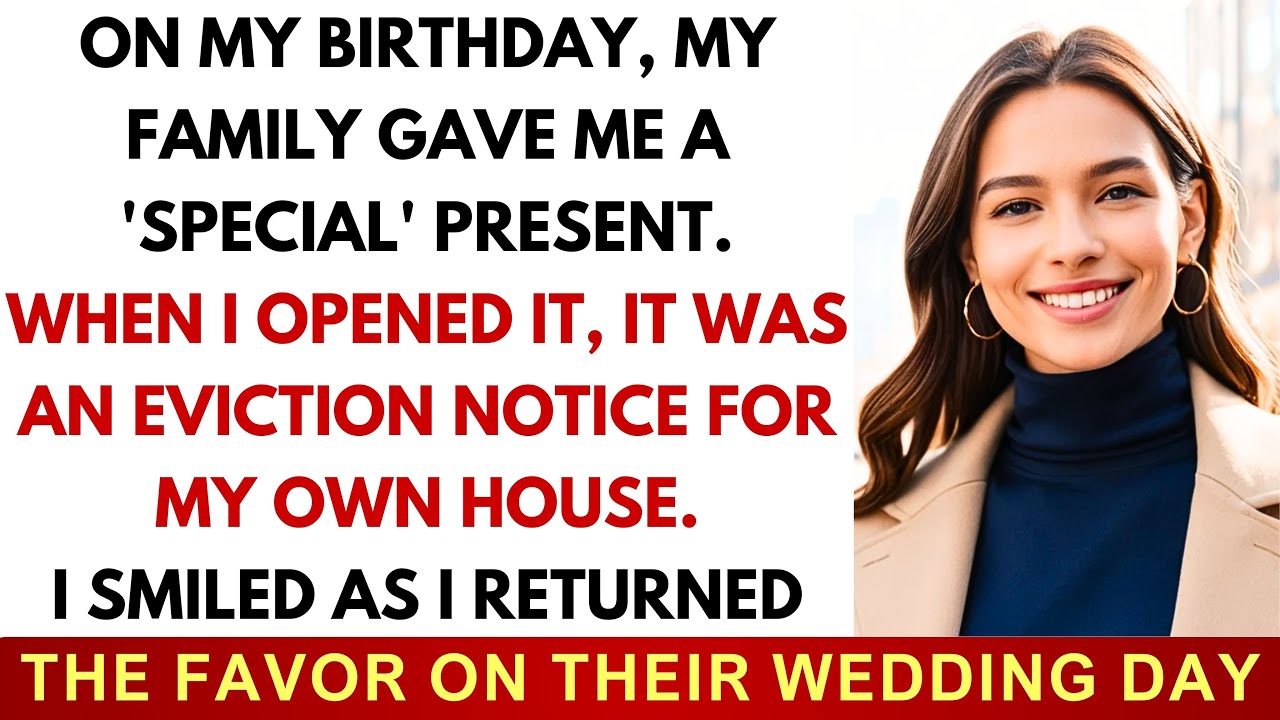 On My Birthday, My Family Gave Me An Eviction Notice. I Smiled In Return For The Favor...