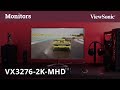 ViewSonic VX3276-2K-MHD WQHD IPS Monitor