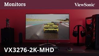 Video 0 of Product ViewSonic VX3276-2K-MHD 32" QHD Monitor (2021)