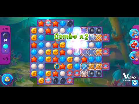 Fishdom. 8211 super hard level no boosters and diamonds - 16 moves