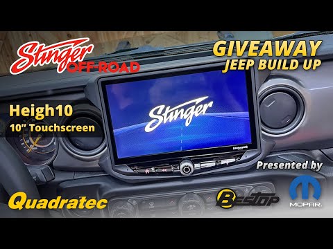 Stinger Off-Road Heigh10 with Blind Spot & Front View Cameras - Win This Jeep!