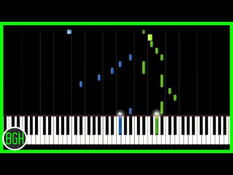 "Bad Apple" TouHou - "Easy" Piano Tutorial