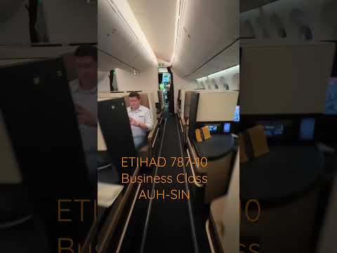 ETIHAD 787-10 Business Class