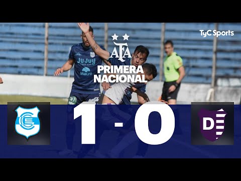 Gimnasia (J) 1-0 Villa Dálmine I Primera Nacional