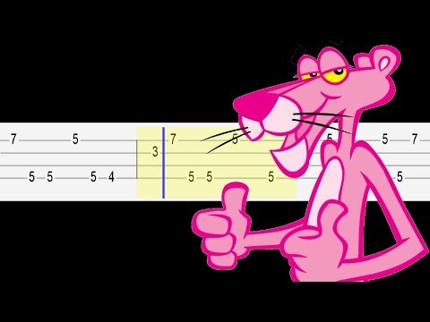 The Pink Panther Theme (Easy Ukulele Tabs Tutorial)