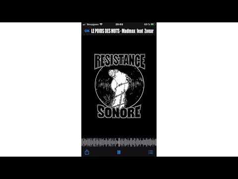 Madmax feat Zonar - Le Poids Des Mots