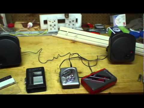 Two and a Half Walkmen - old & new Sony cassette Walkman