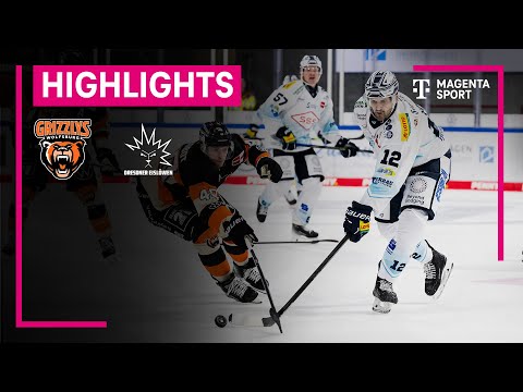 Grizzlys Wolfsburg - Dresdner Eislöwen | PENNY DEL | MAGENTA SPORT