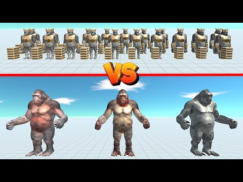 Ghor Hammer Vs Goro The Giant - Animal Revolt Battle Simulator