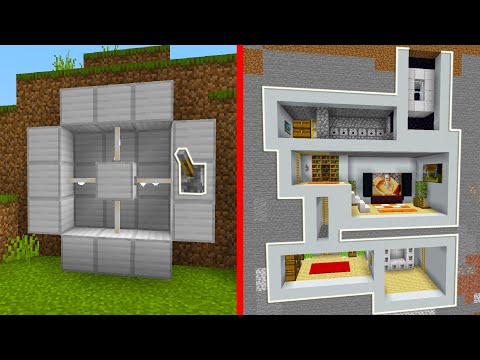 The Most SECURE Zombie Secret Base in Minecraft!