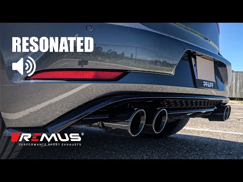 Golf R Remus Exhaust SOUND Mk7.5 - WARM START, REVS & LAUNCH!