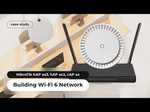 Building a Unified Wi-Fi 6 Network with MikroTik hAP ax3, hAP ax2, cAP ax and CRS328