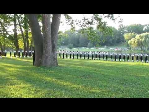 2013 Pacific Crest brass warming up at Allentown Pa