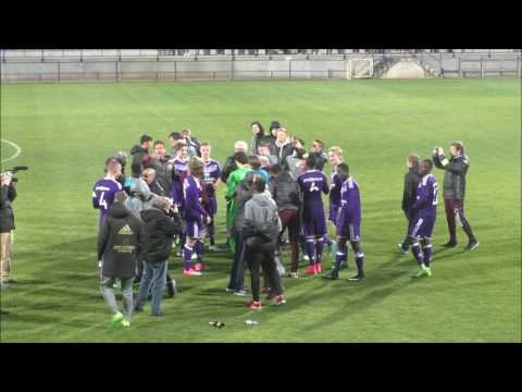 Andonline PO1 U21 Anderlecht Champion of Belgium Atmosphere