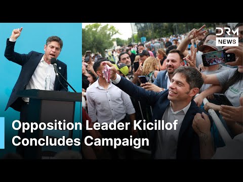 FULL EVENT: Buenos Aires Governor Kicillof Wraps Up Political Campaign | AC1N