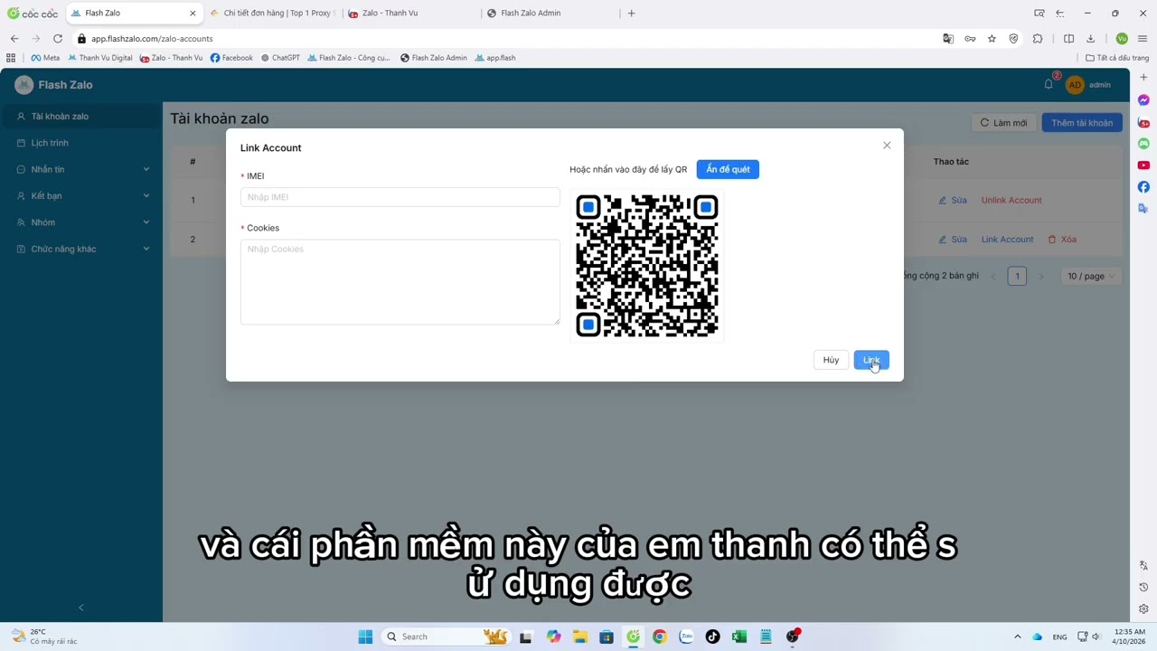 Hướng Dẫn Đăng Nhập Nhiều Acc Zalo Trên Flashzalo, Cách Spam Tin Nhắn Theo Tệp SĐT