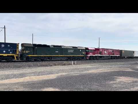 Pacific National NR65 G538 NR75 4PM4 train Tottenham